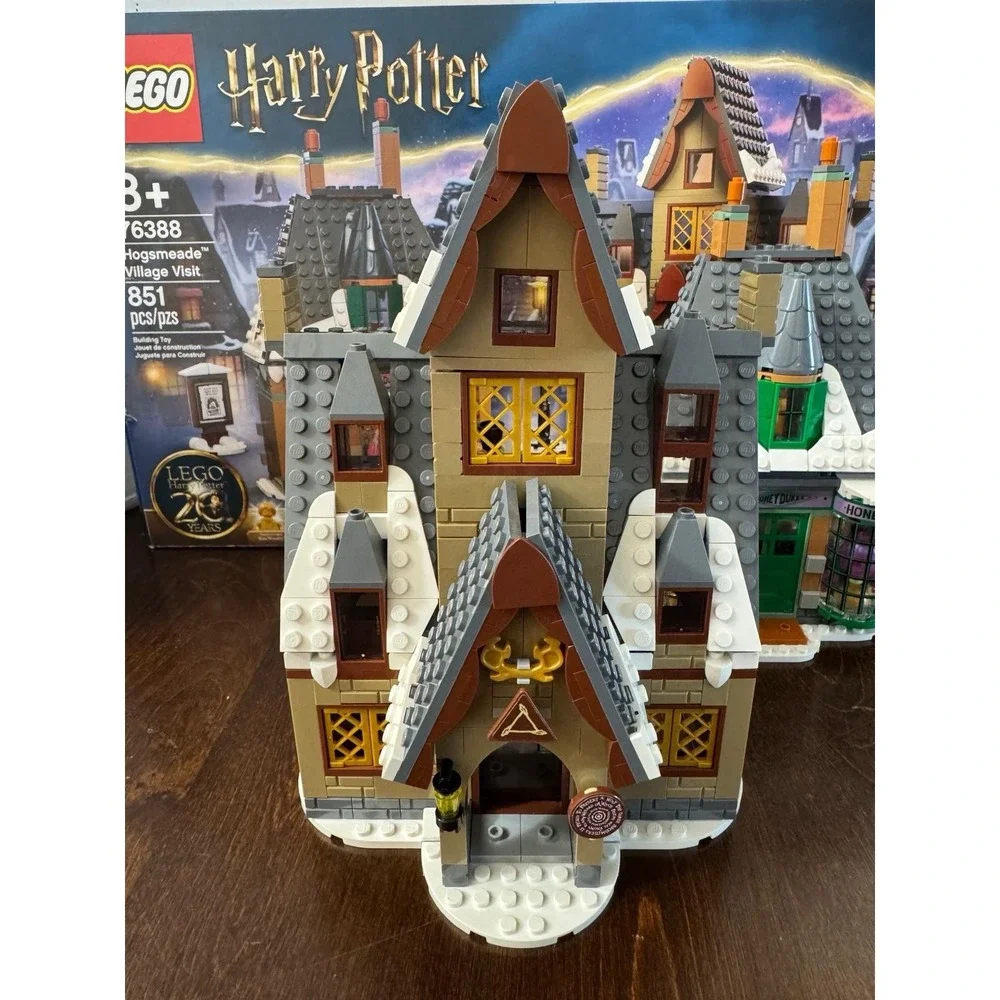 LEGO Harry Potter Hogsmeade Village Visit 76388 Complete Set Missing Ron Weasley